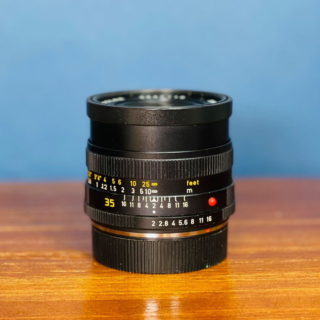 Leica R Summicron-R 35mm f2, 攝影器材, 鏡頭及裝備 - Carousell