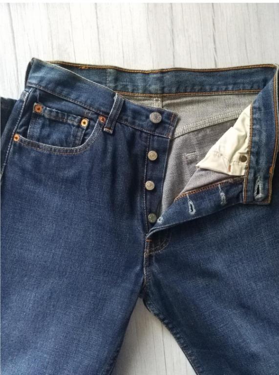 Levi's button fly 501 sale