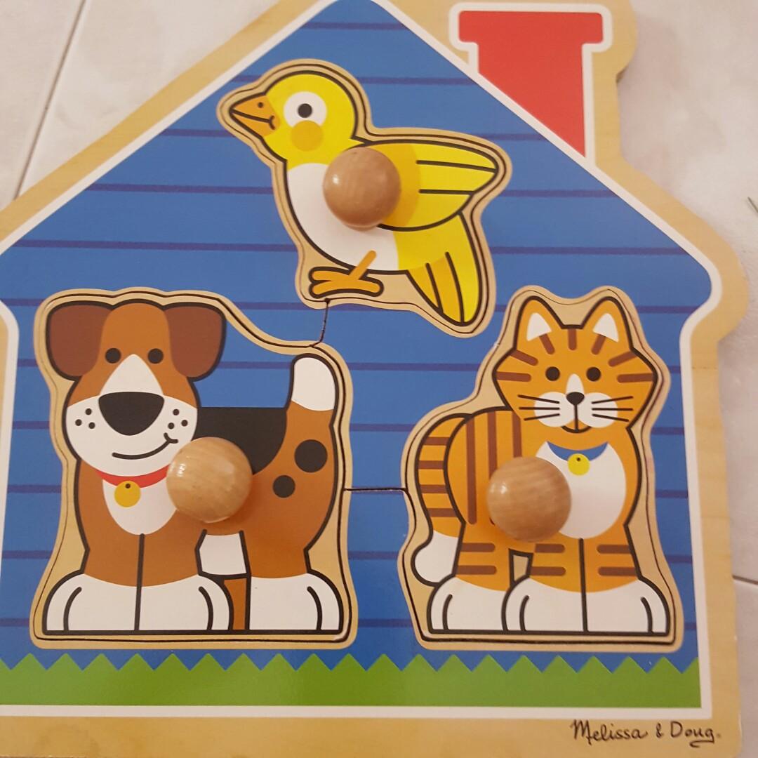 melissa and doug dog puzzle