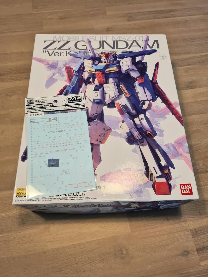MG 1/100 ZZ Gundam ver ka, Hobbies & Toys, Toys & Games on Carousell