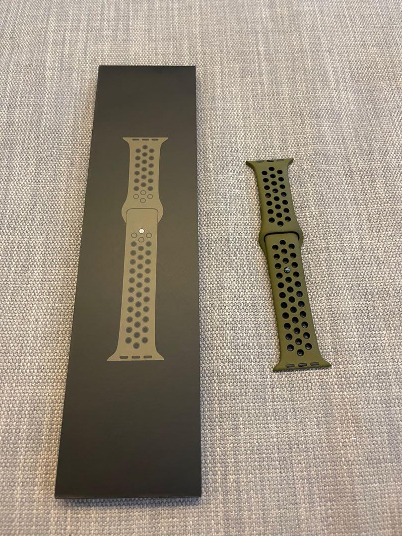 mint condition Apple Watch Nike sports band 44mm olive Computers Tech Parts Accessories Other Accessories on Carousell