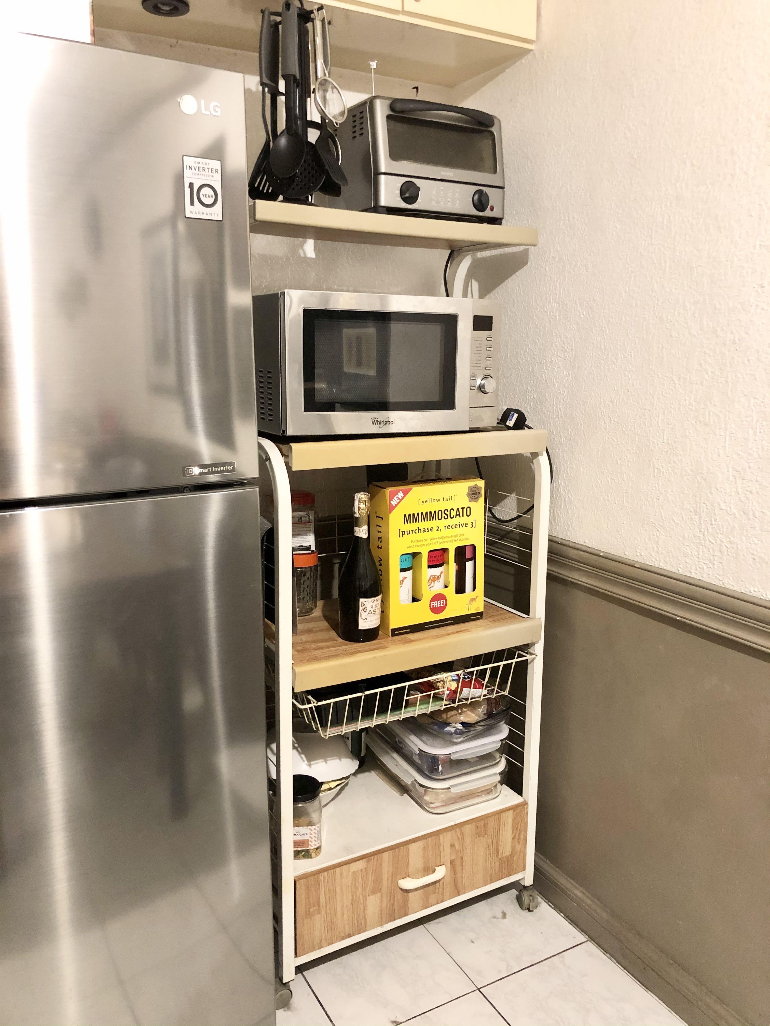 Multipurpose Kitchen Stand Microwave Stand Furniture Home Living Furniture Shelves Cabinets Racks On Carousell