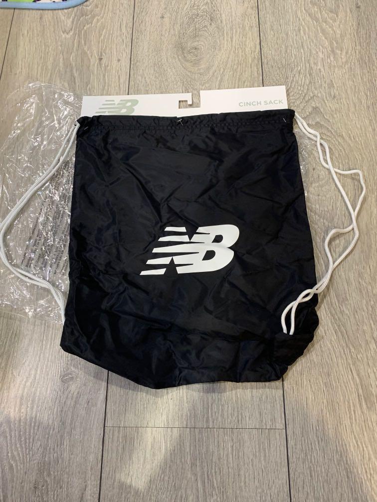 New Balance cinch sack drawstring bag authentic Discounted Price Men s Fashion Bags Backpacks on Carousell