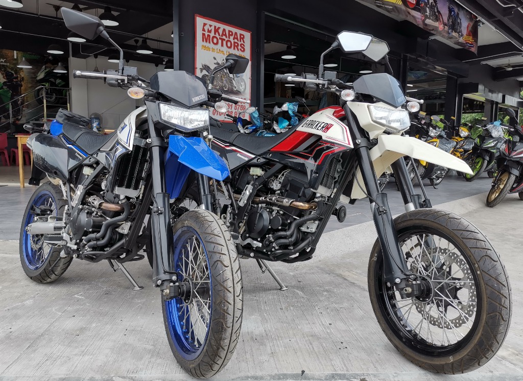 New Kawasaki Klx Dtracker 250 Fi Dtracker250 Klx 250 Klx250 Scambler Motard Motorbikes On Carousell
