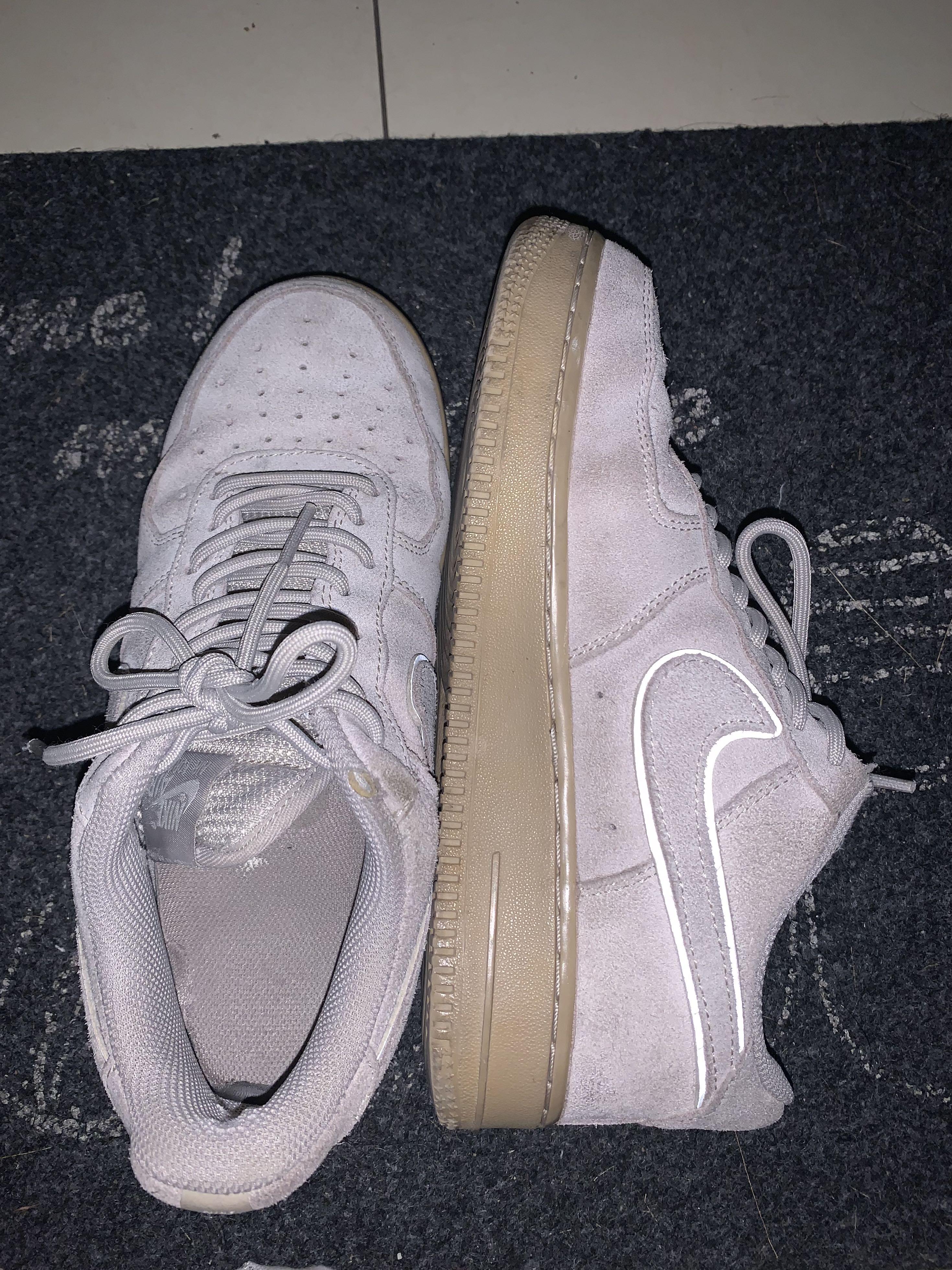 Nike Air Force 1 '07 LV8 Suede Moon Particle/Sepia Stone - AA1117-201