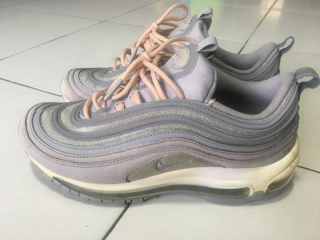 nike air max 97 wolf grey glitter