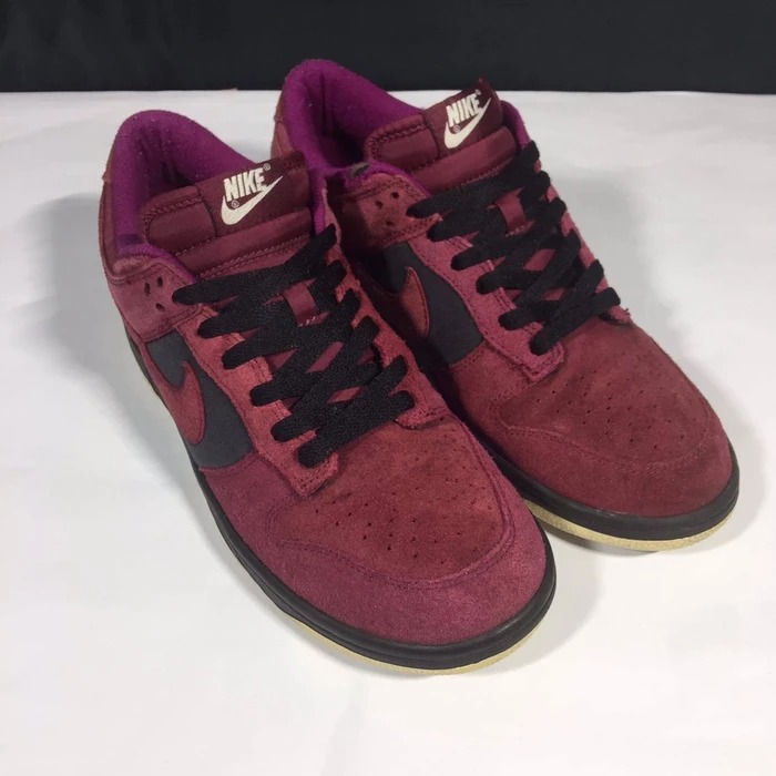 Nike Dunk CL Deep Garnet/Anthracite Low, Men's Fashion, Footwear ...