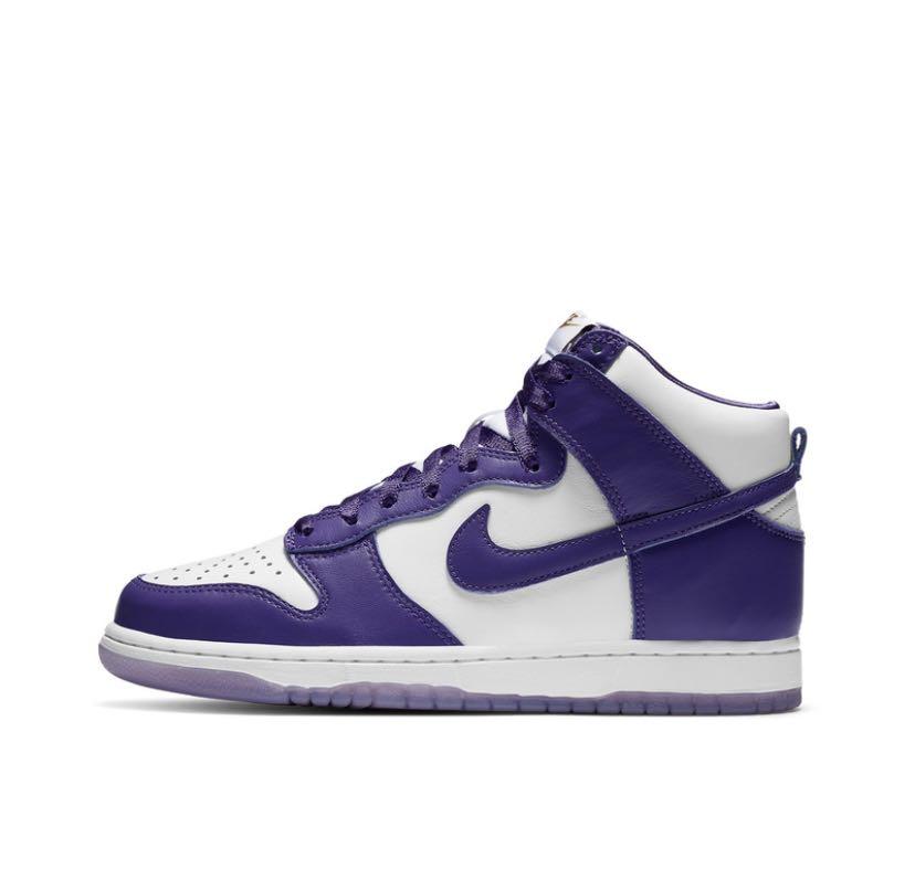 Dunk purple high clearance