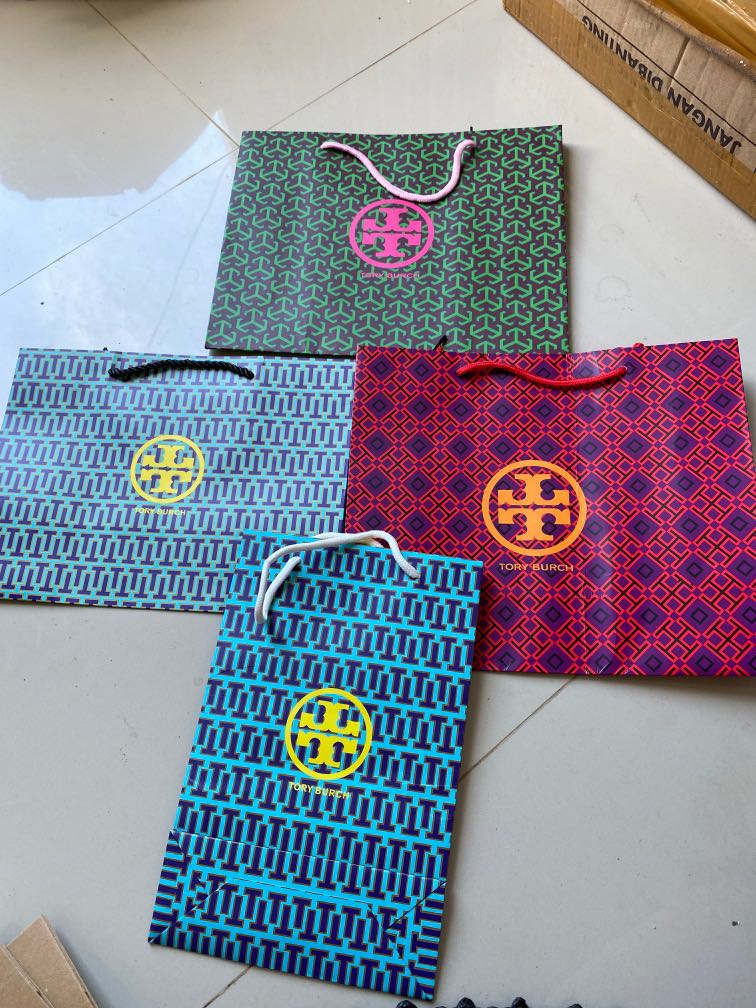 Paper bag online tory burch