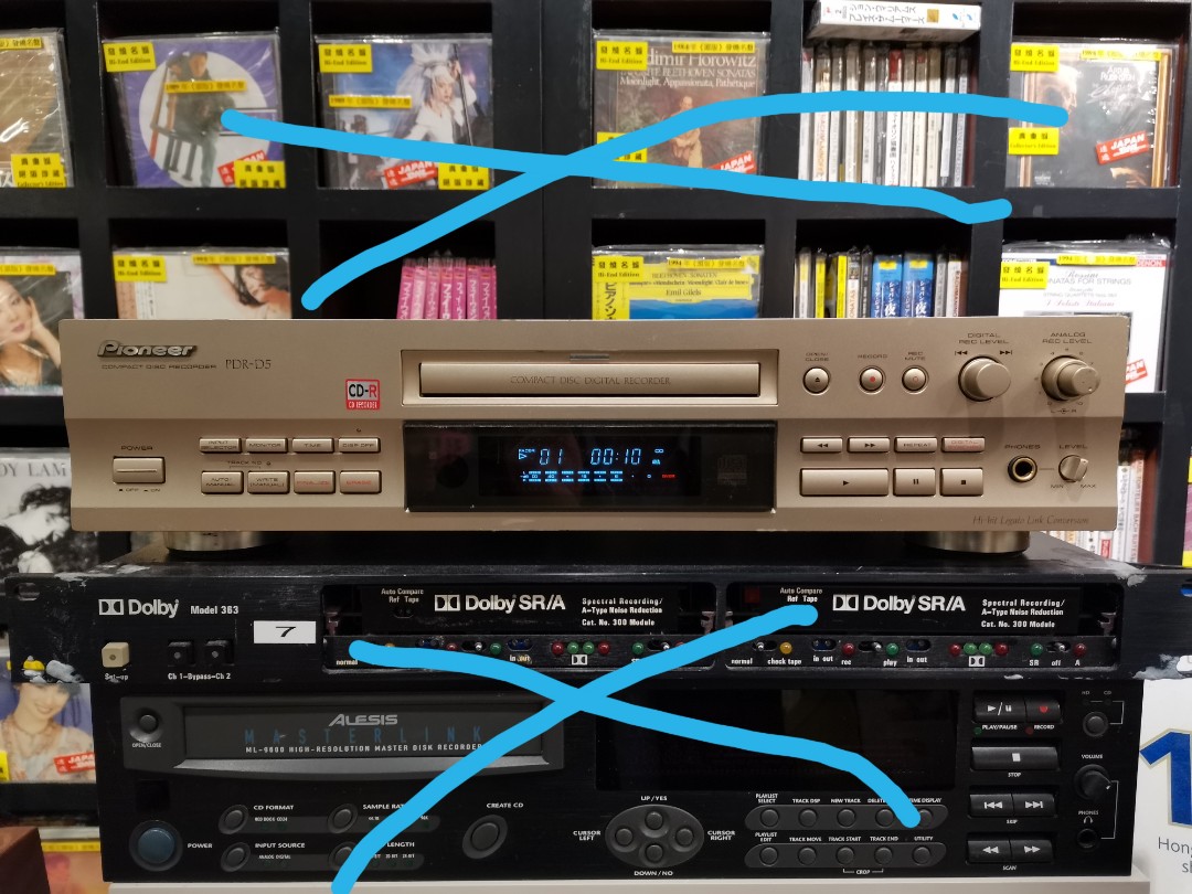 Pioneer PDR-D5 CD RECORDER, 音響器材, 錄音機- Carousell