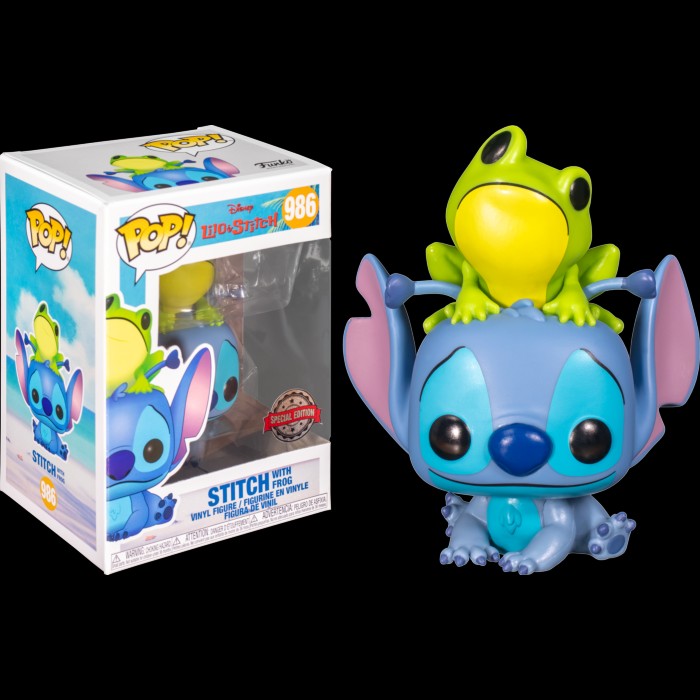 stitch with frog pop