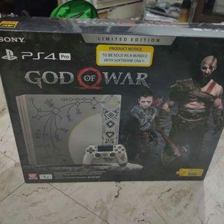 PS4 PRO lited edition GOW 1TB set