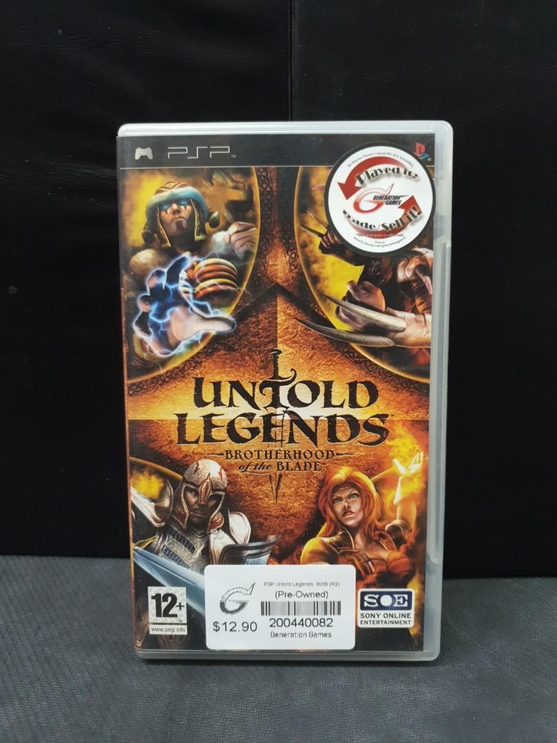 PSP Untold Legends: Brotherhood of the Blade (Used Game)