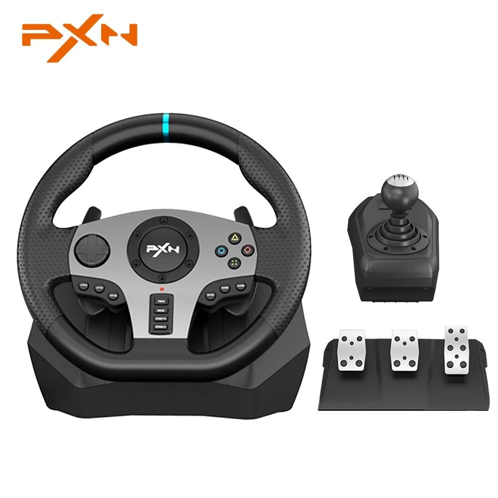 PXN V9 900 DEGREES GAMING WHEEL, Video Gaming, Gaming Accessories
