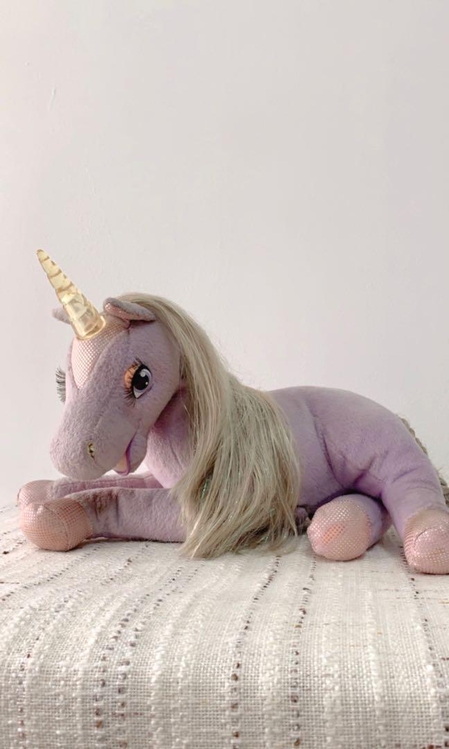 barbie unicorn plush