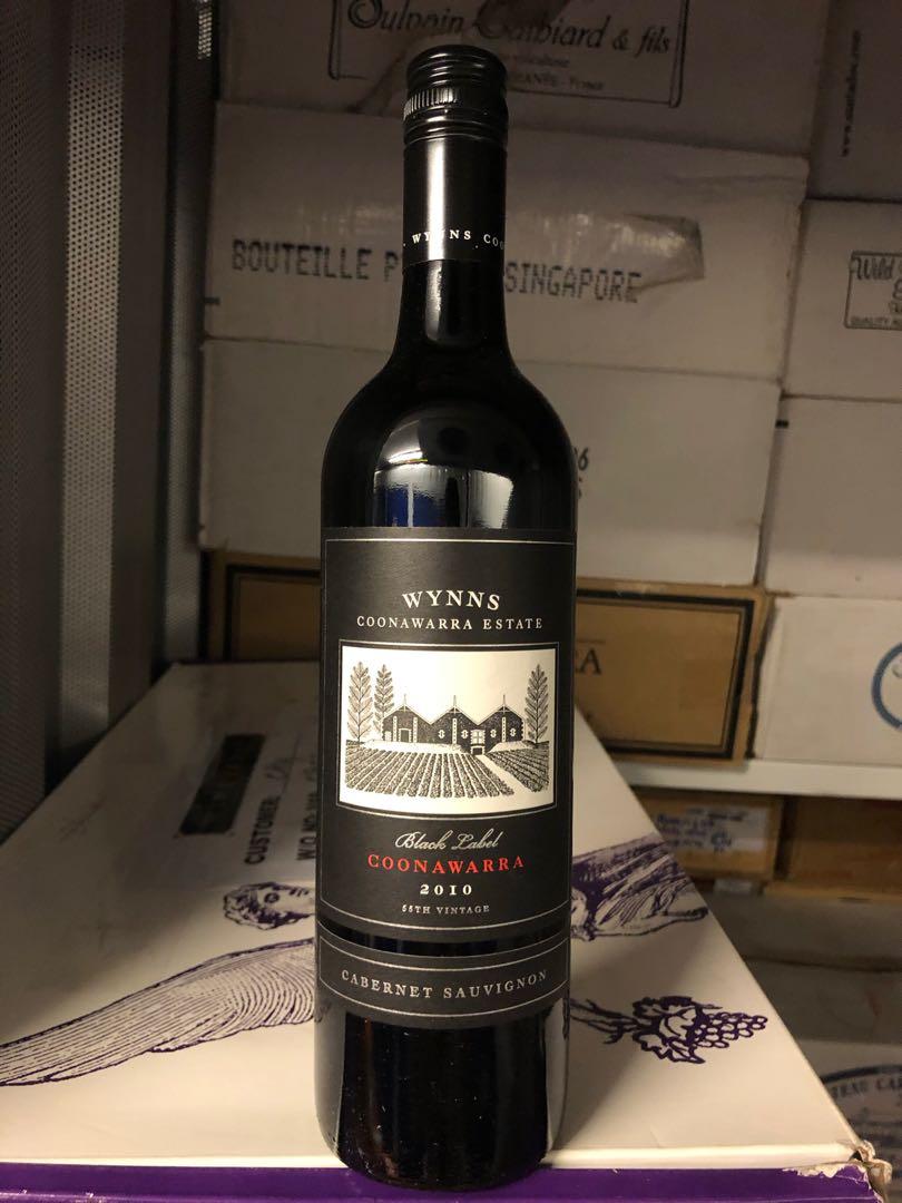 Red Wine: 2010 Wynns Coonawarra Estate Black Label Cabernet ...