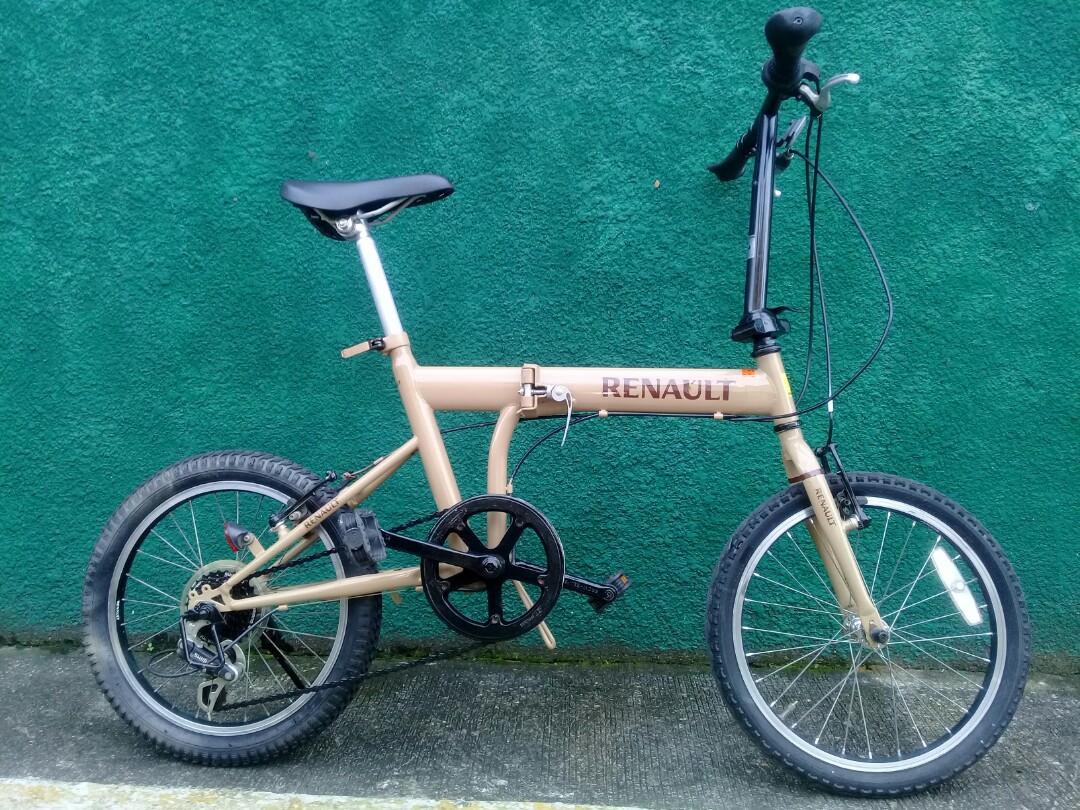 Renault folding bike 18 Sports Equipment Bicycles Parts Bicycles on Carousell