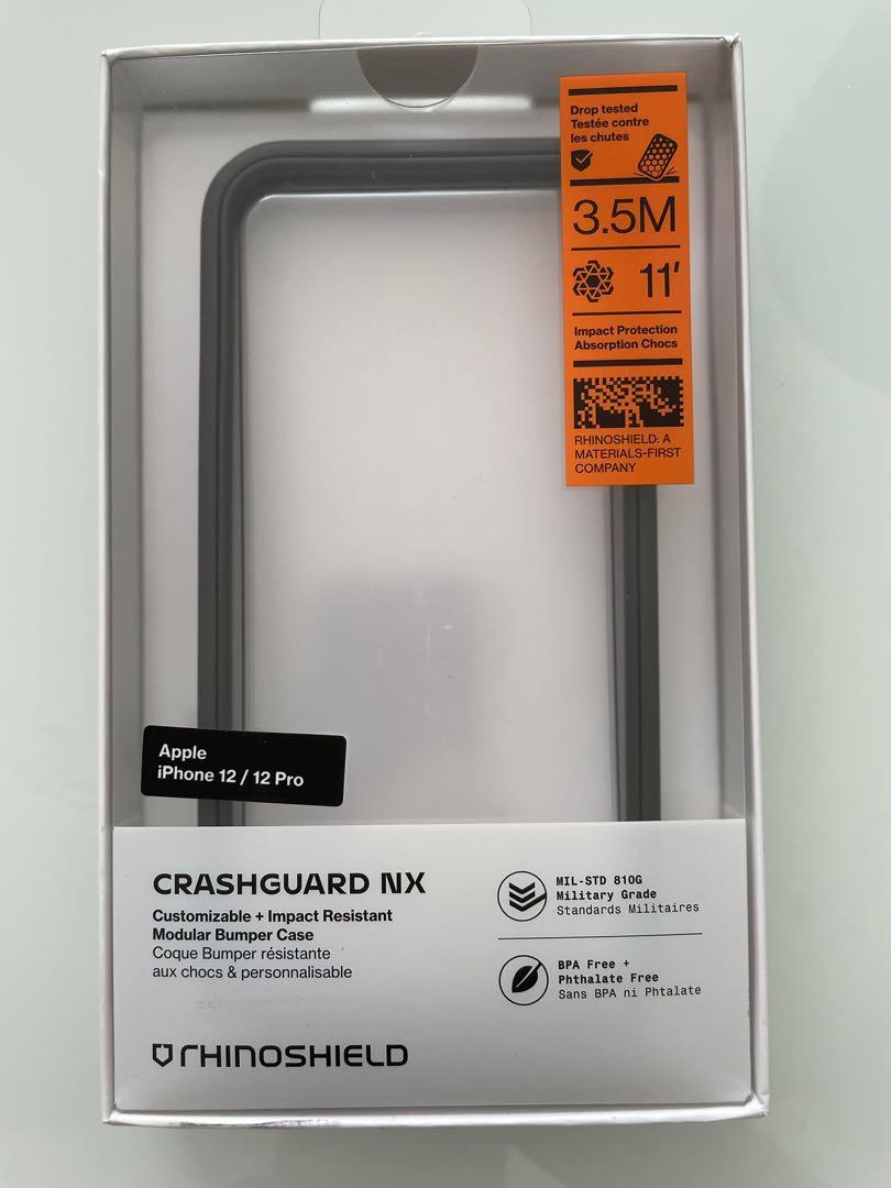 Rhinoshield Crashguard Nx For Iphone 12 Iphone 12 Pro Graphite Mobile Phones Gadgets Mobile Gadget Accessories Cases Sleeves On Carousell