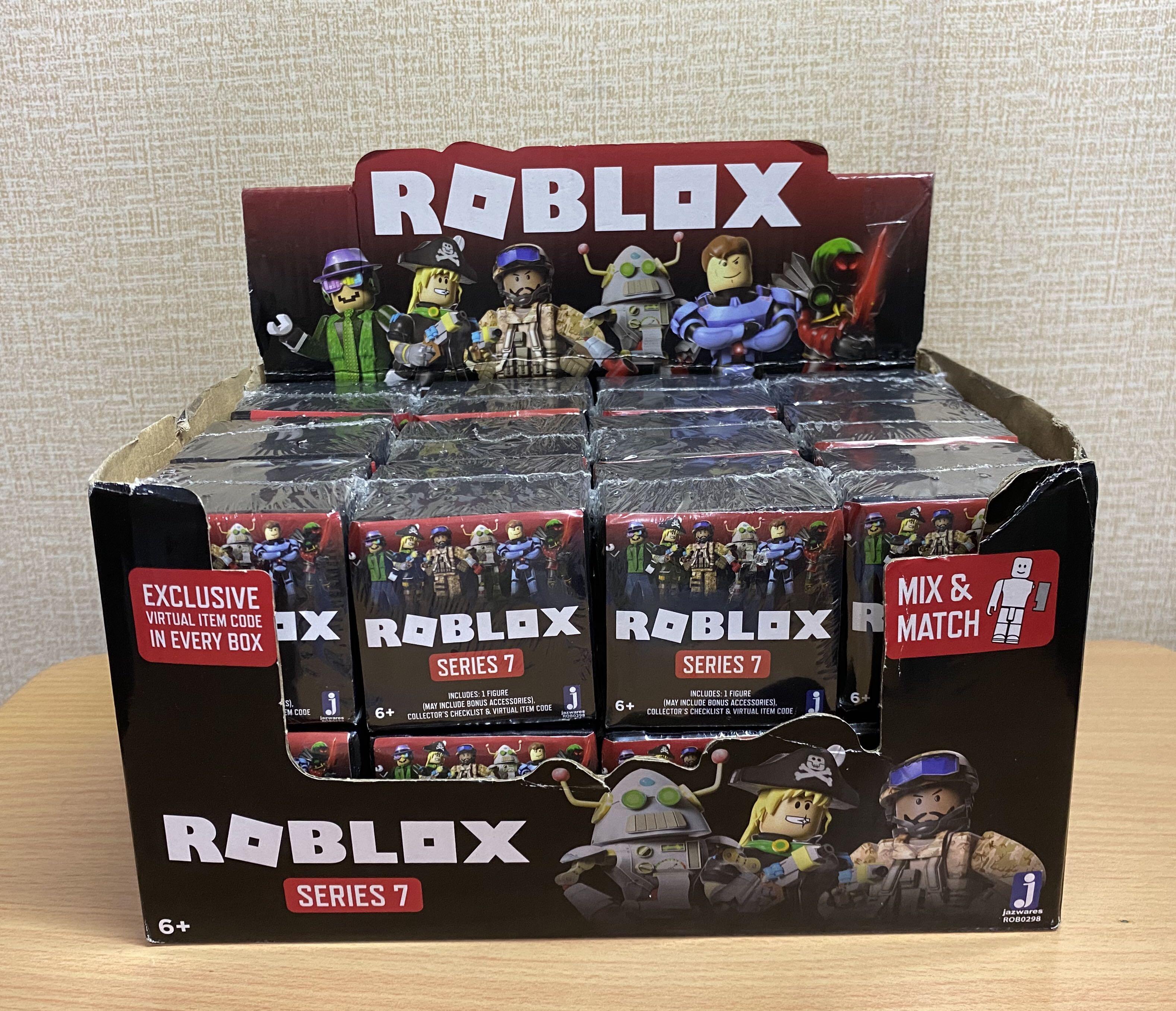 Roblox Series 7 Mystery Box Hobbies Toys Toys Games On Carousell - roblox toy codes series 7