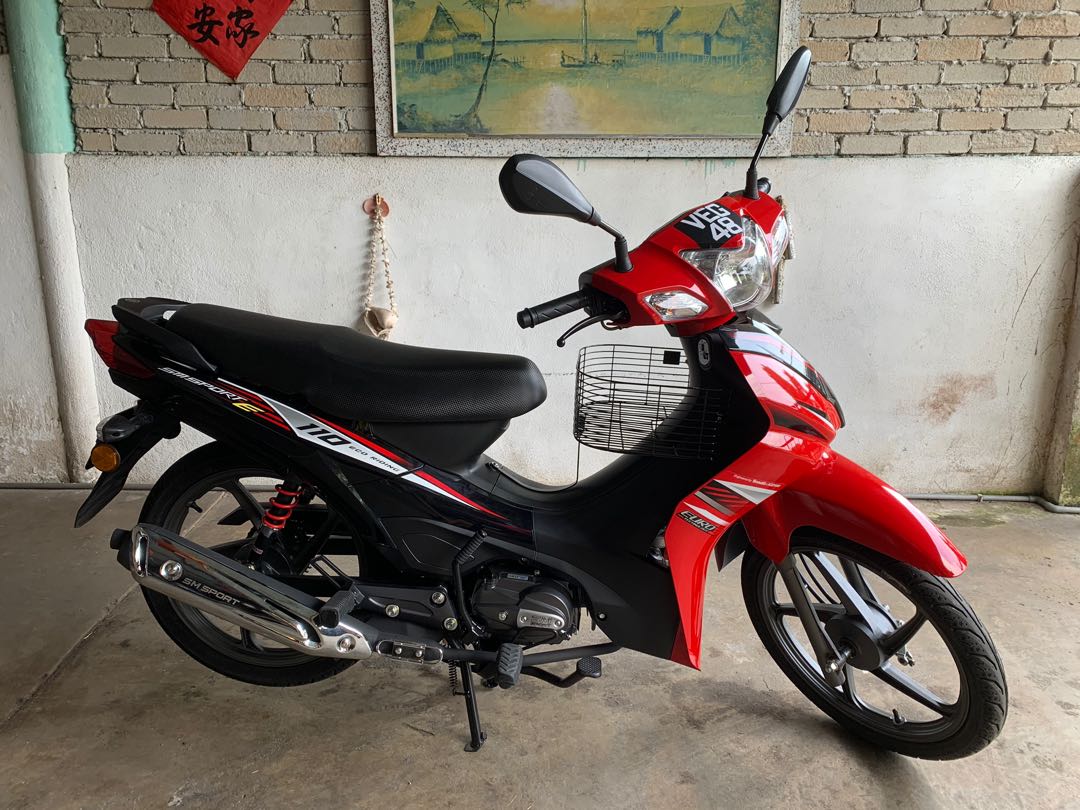 Veg48 Number Plate With Sm Sport 110e Motor Bike Motorbikes On Carousell
