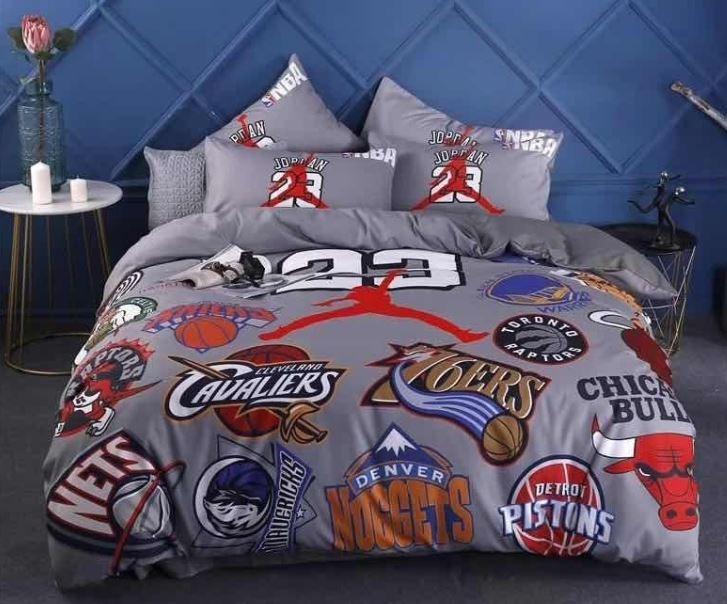Air Jordan Design 100 Pure Cotton Fitted Bedsheet Ss Q Size Furniture Beds Mattresses On Carousell