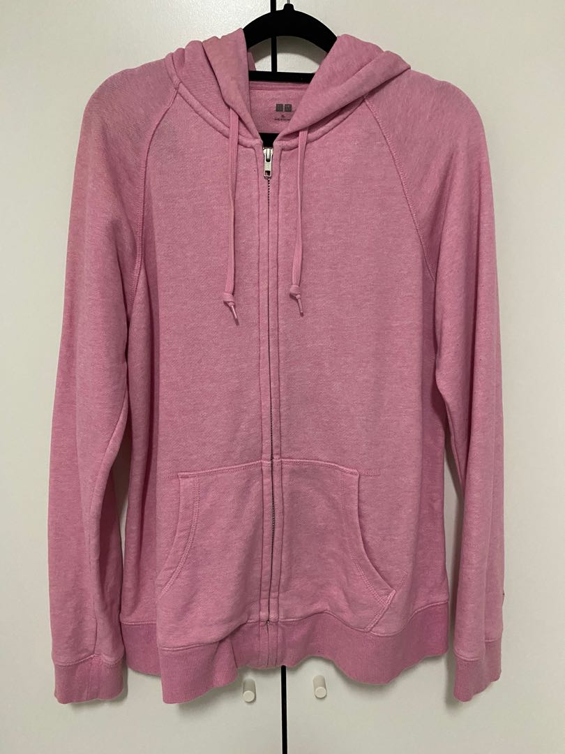 Uniqlo Pink Hoodie Jacket, Women's
