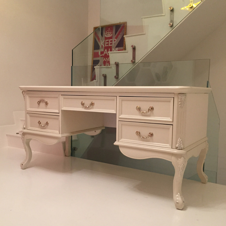 Used French study Table, Furniture & Home Living, Furniture, Tables ...