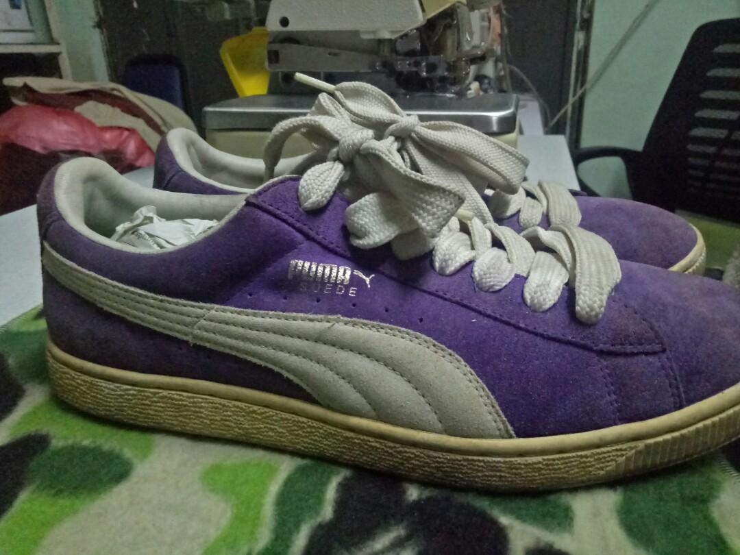Vintage puma suede