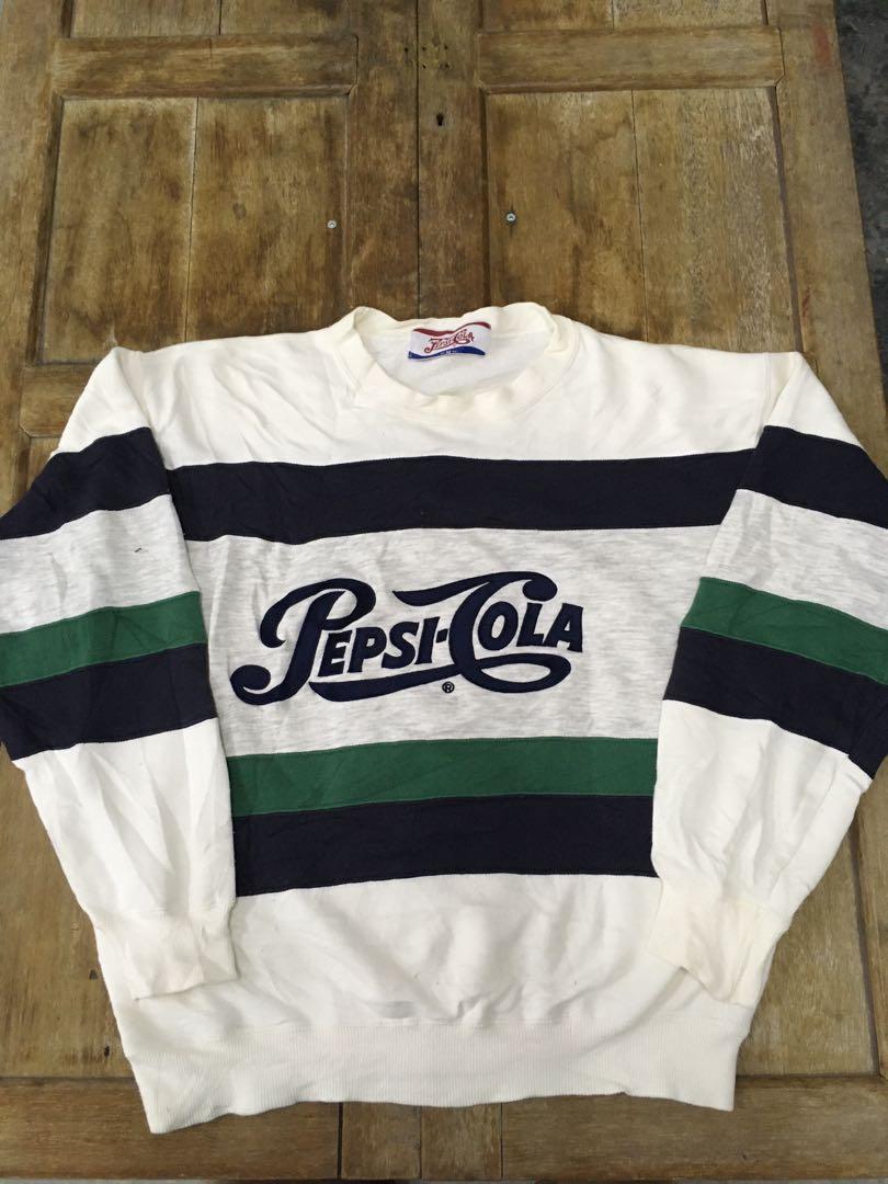 vintage sweatshirt pepsi cola Men s Fashion Tops Sets Tshirts