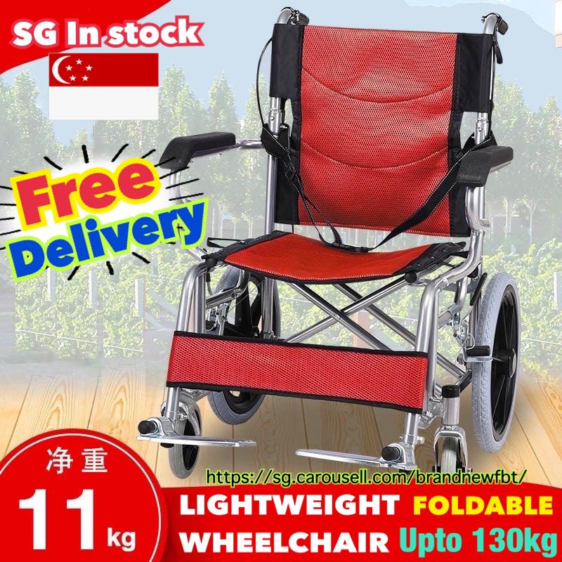 Wheelchair PROMOTION YISHUN Area foldable lightweight with FREE