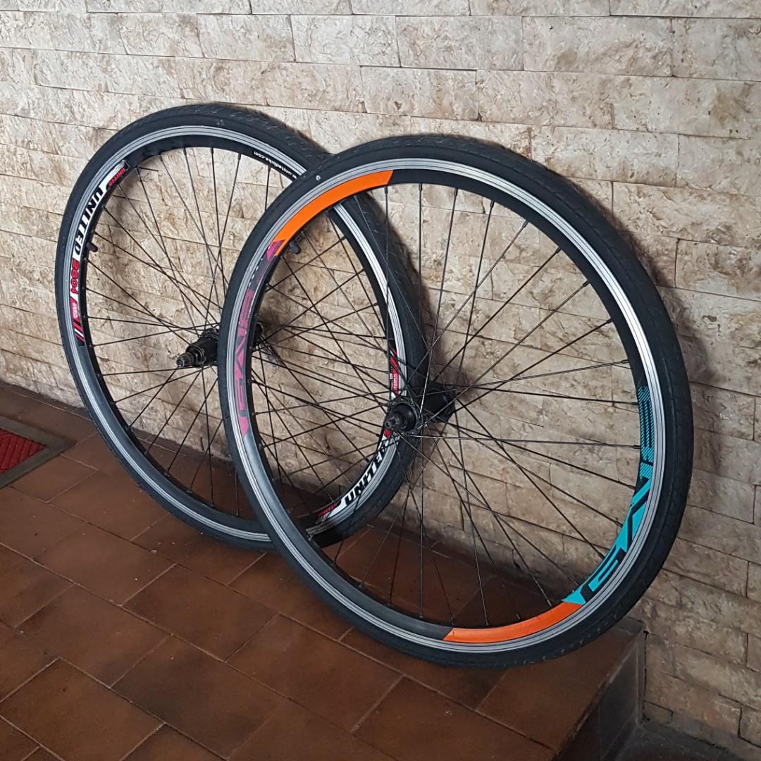 Wheelset 26 x united MTB, Olah Raga, Sepeda di Carousell
