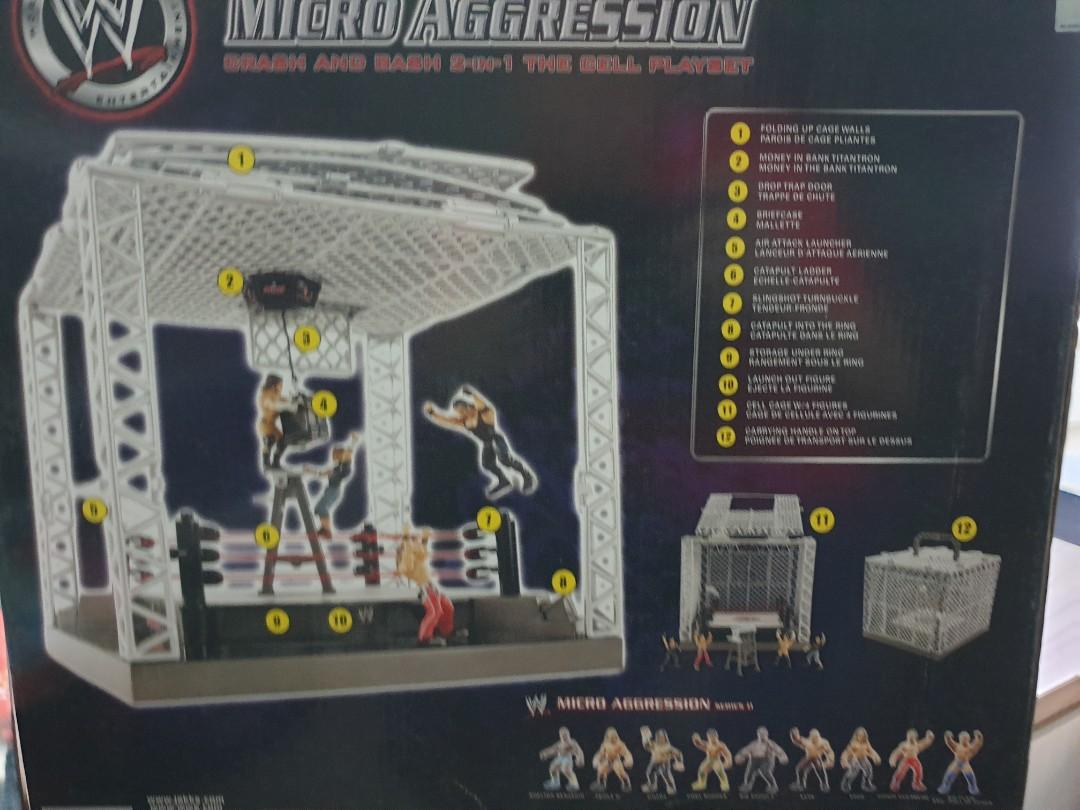 Wwe hell in a cell discount playset