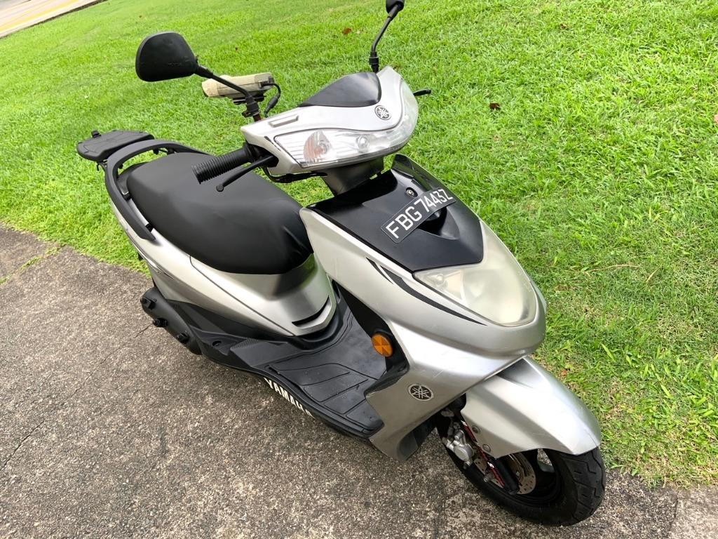 Yamaha Auto Scooter Cygnus X 125 Coe Till 12 11 2022 Renewable 8 Years Old Bike