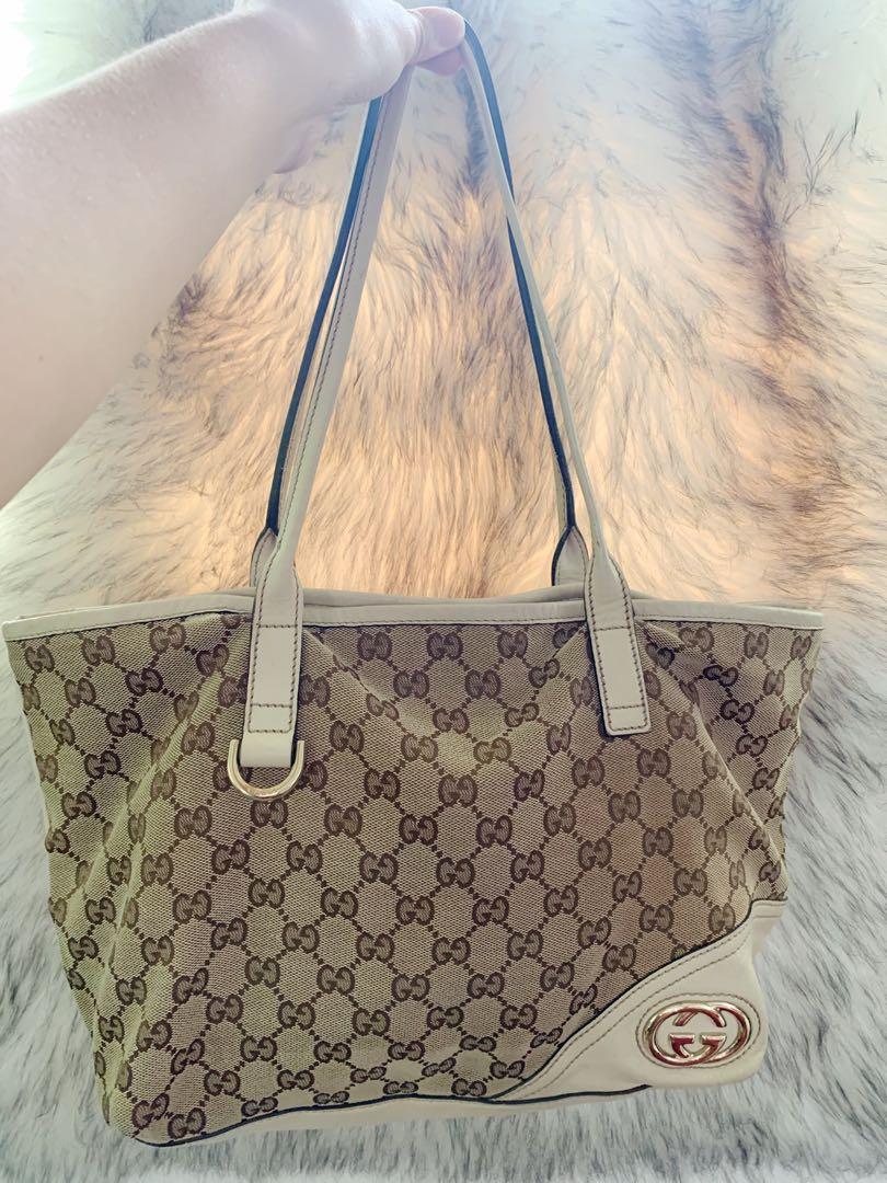GUCCI AUTHENTIC NEW BRITT TOTE
