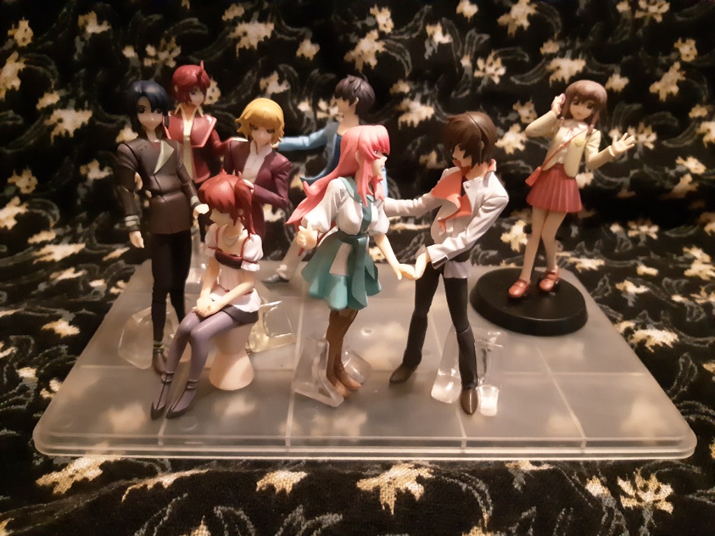 高達gundam Seed Destiny Final Plus Figure 連透明盒 拉克絲 基拉 亞斯蘭等 玩具 遊戲類 玩具 Carousell