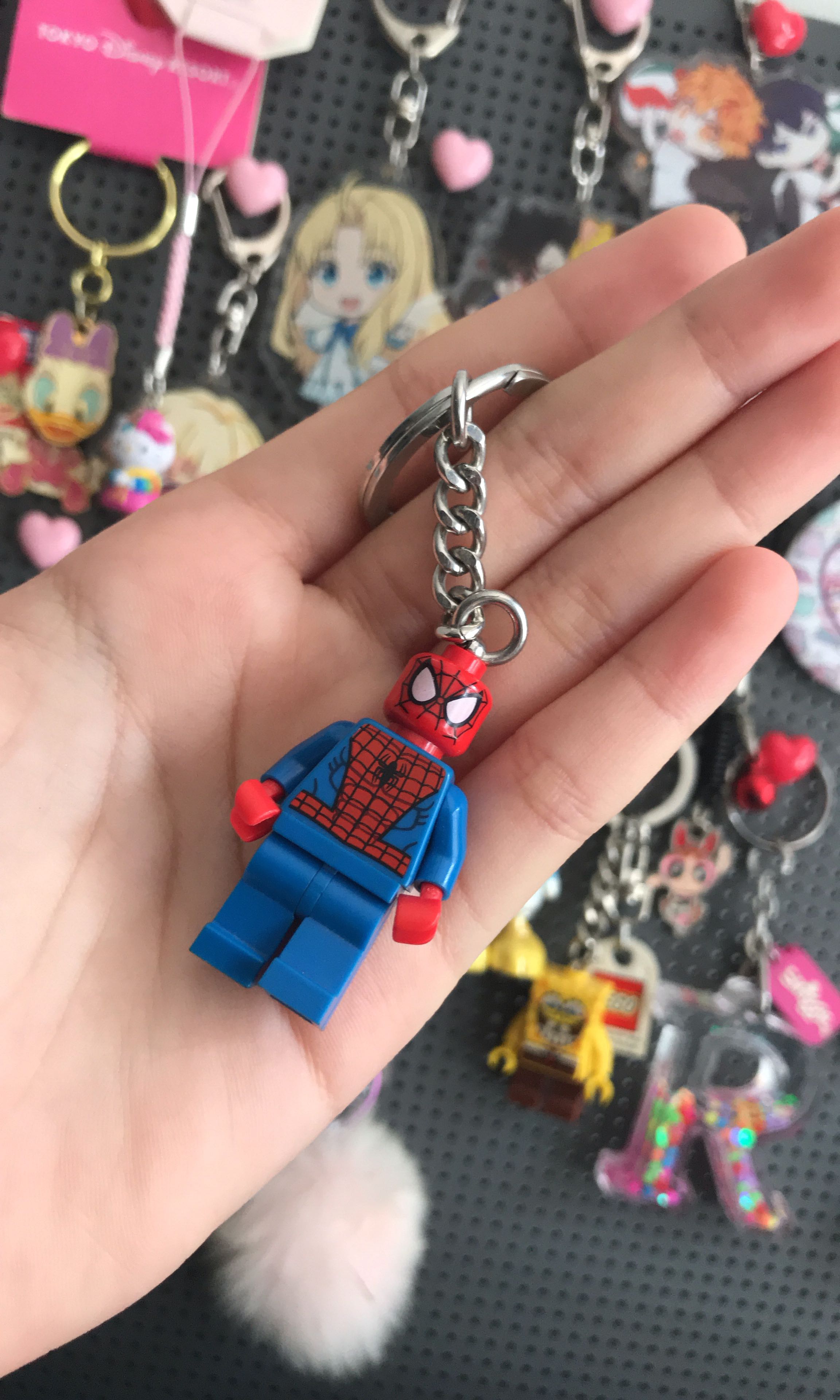 Spiderman lego keyring cheap