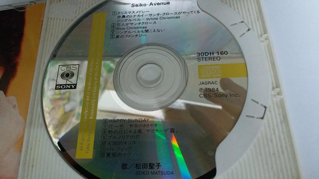 松田聖子seiko Avenue 日本本土舊版cd 音樂樂器 配件 Cd S Dvd S Other Media Carousell