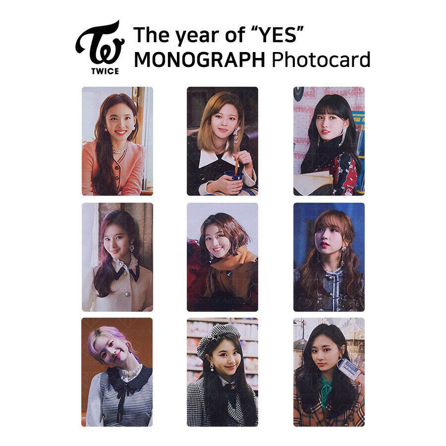 [ sharing ] twice the year of yes monograph photocards