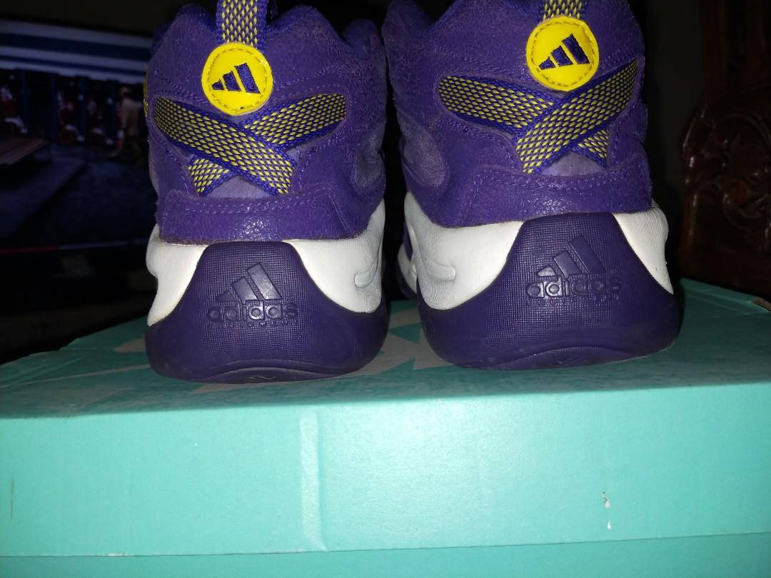 Adidas Crazy 8 Lakers Purple, Men'S Fashion, Footwear, Sneakers On Carousell