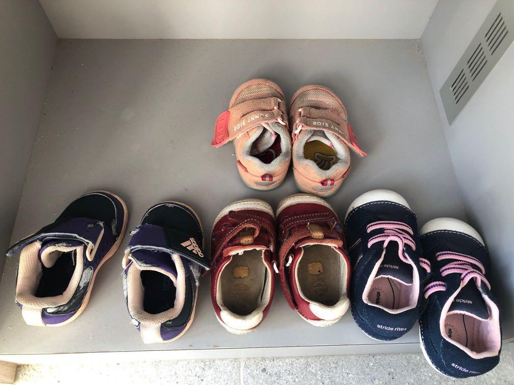 All for 10 Adidas kids shoes clarks stride rite shoes