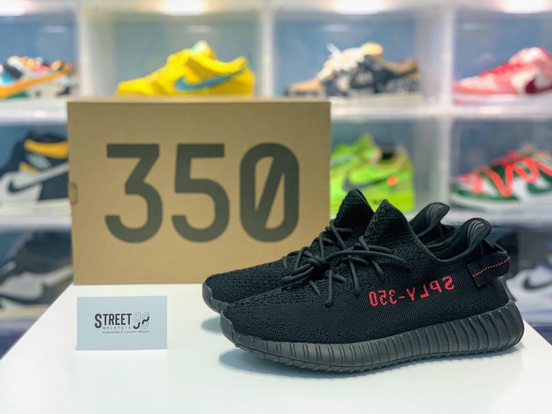 harga yeezy boost 350 v2 black red