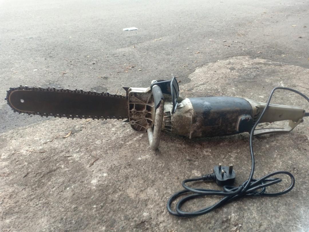 Aeg outlet cordless chainsaw