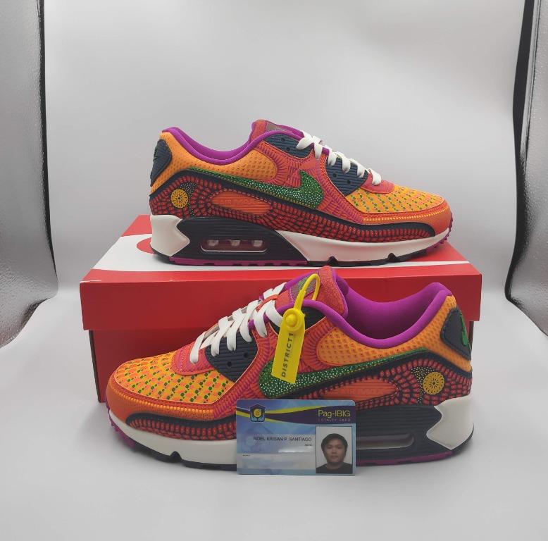 Air Max 90 Dia De Los Muertos Men S Fashion Footwear Sneakers On Carousell