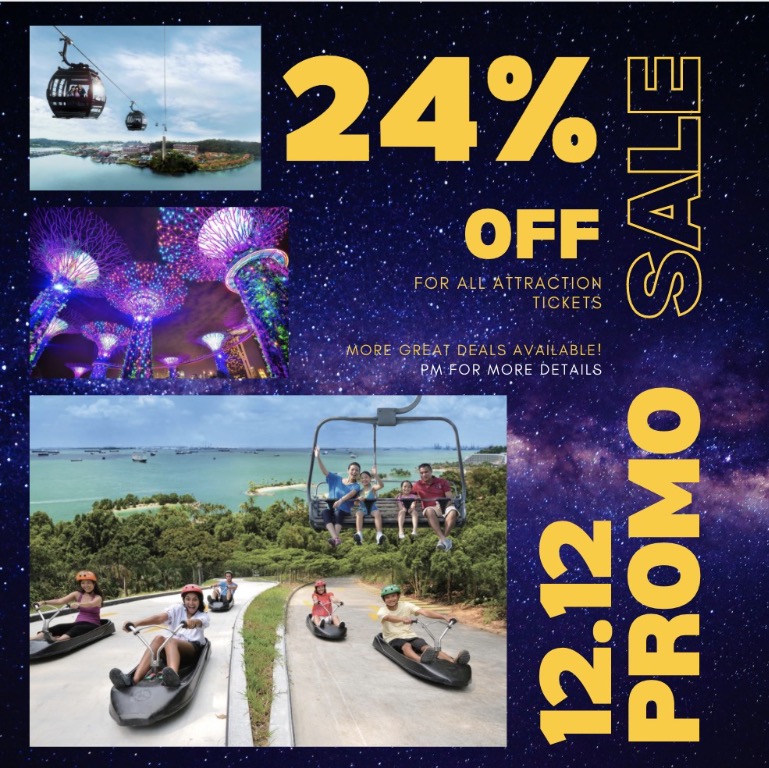 ALL ATTRACTION TICKETS, Tickets & Vouchers, Event Tickets on Carousell