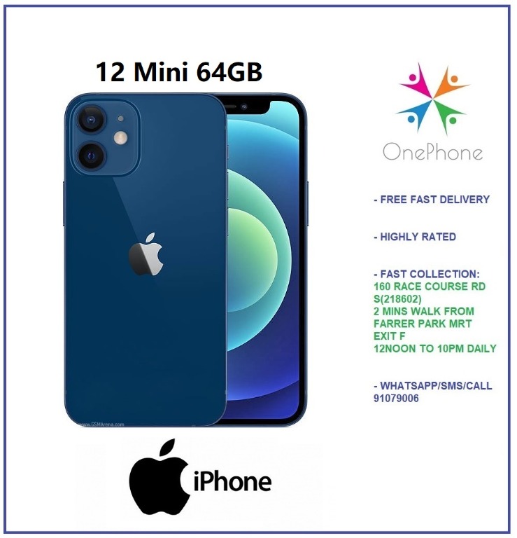 Apple iPhone 12 Mini 64GB, Mobile Phones & Gadgets, Mobile Phones