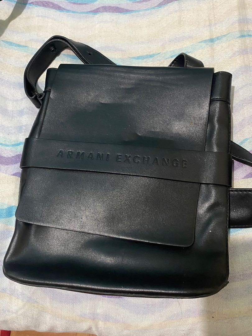 Armani Exchange Sling Bag, Luxury, Bags & Wallets on Carousell