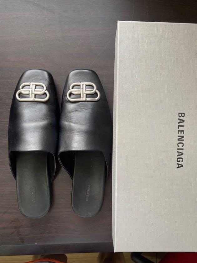 Balenciaga bb slippers