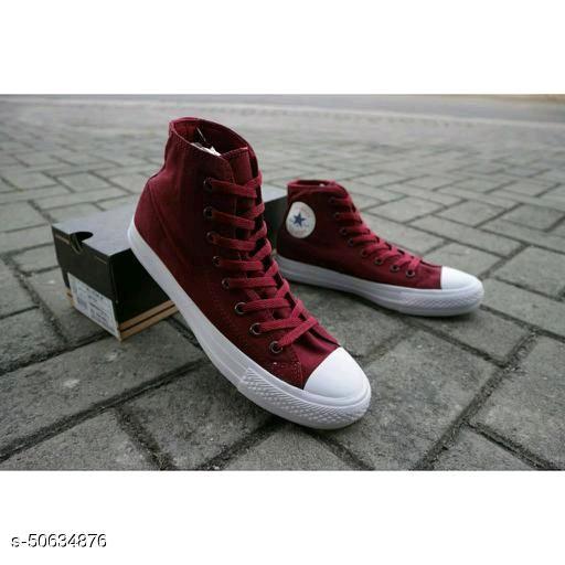 BAYAR DI TEMPAT Periksa Sneakers Sepatu Converse Marun CT BOOT
