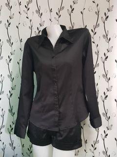 Black Silk Longsleeves