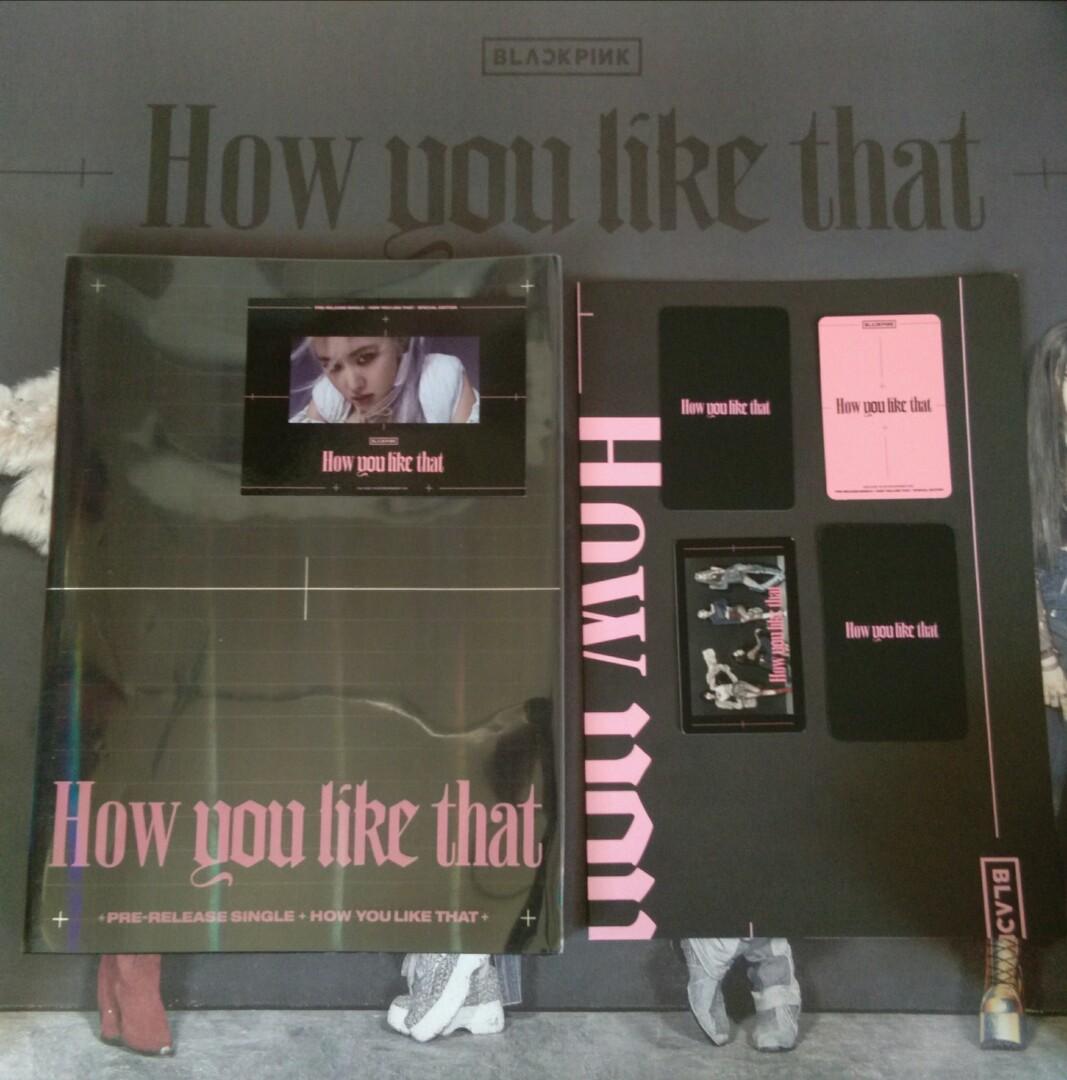 BLACKPINK Album with FIRST PRESS Official Poster Inclusions) + Freebies [Take All